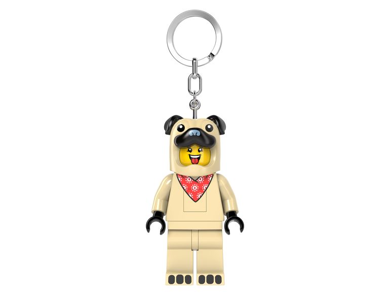 LEGO Pug Key chain Light - 8 cm