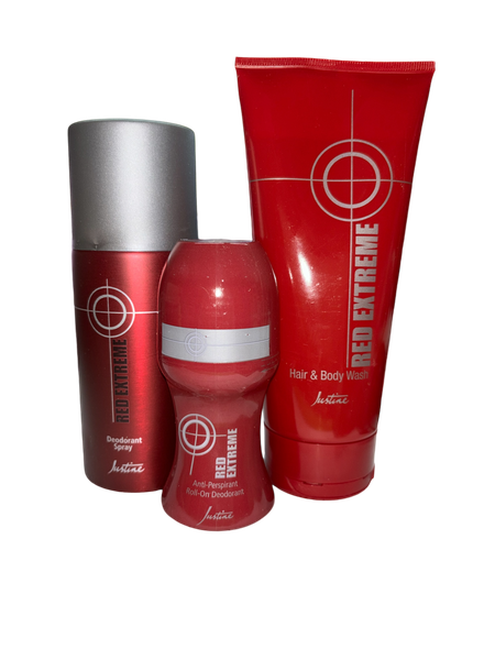 Justine Red Extreme Fragrance Gift Set for Men
