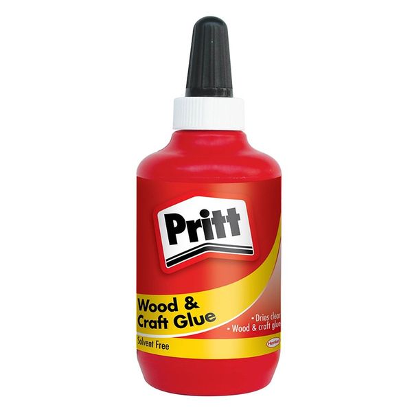 Pritt - Glue - Wood &amp; Craft - Solvent Free - 100ml - Bulk Pack of 6