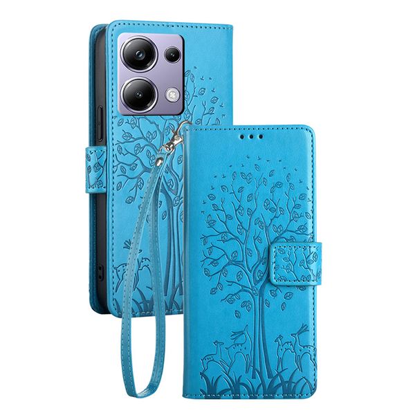 Leather Magnetic Flip Cover Case Compatible With Redmi Note 13 Pro+/Plus 5G