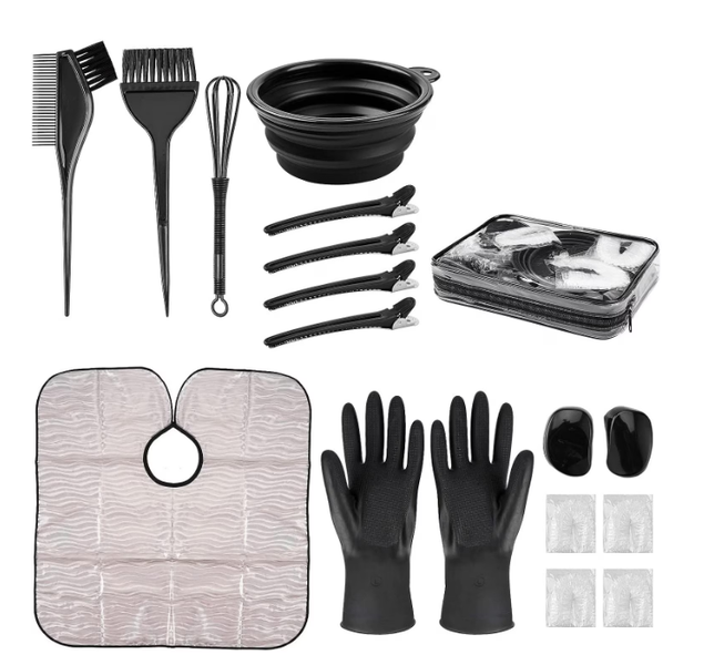 Professional Hairdressing Kit, Ideal for Hair Colouring