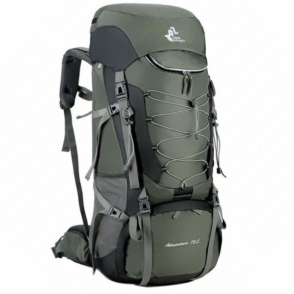 Travel Backpack 75L Backpack Aluminum Alloy Outer Frame Sports Backpack Ny