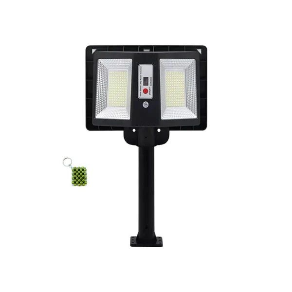 Power OP-080 Solar Powered Street Light With Pole 300W And A Keyholder