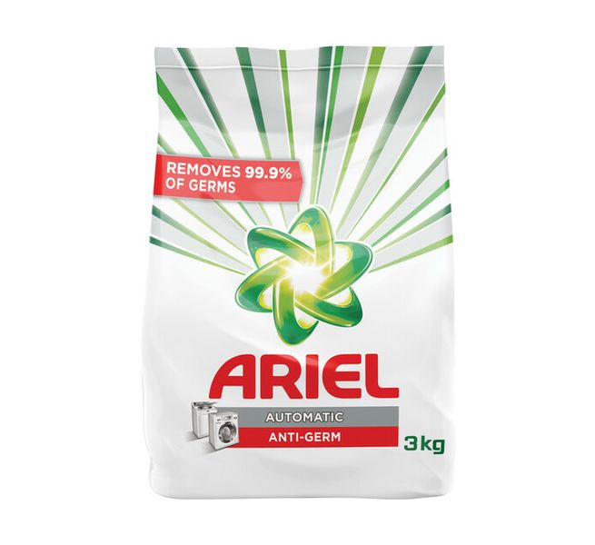 Ariel Auto Anti-Germ Washing Powder - (1 X 3kg)