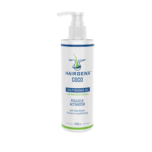 Hairgenx Coco Scalp Massage Gel 150ml - Hair Loss Treatment Men &amp; Women