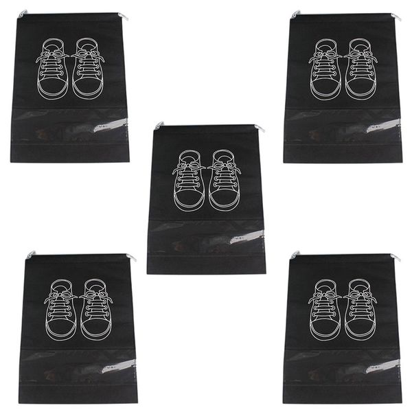 5-Pieces Of Non-woven Shoes Bag Travel