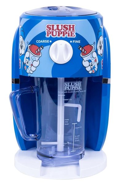 Slush Puppie Snow Cone Maker - Dual Texture Ice Crusher