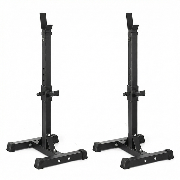 Wonray Adjustable Squat Rack Stand for Home Gym Strength Training