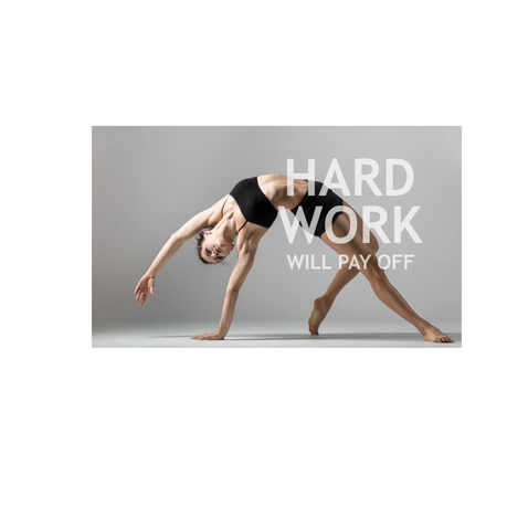 3d Gym Motivational Wallpaper - Hard Work | Buy Online in South Africa |  
