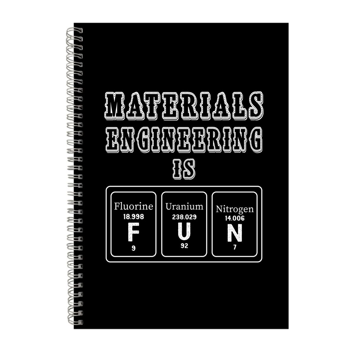 Materials Engineering Notebook Engineer Gift Idea A4 Notepad 139 | Shop ...