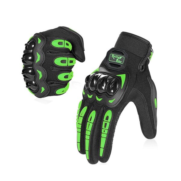 Motorcycle Racing Gloves Abrasion Resistant Double Wrist Protection