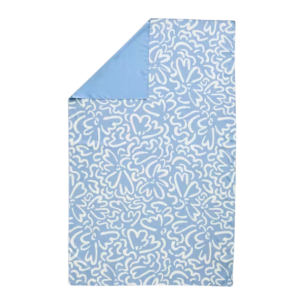 Nabaiji Microfibre Swimming Towel - Print Size XL 110 x 175 cm