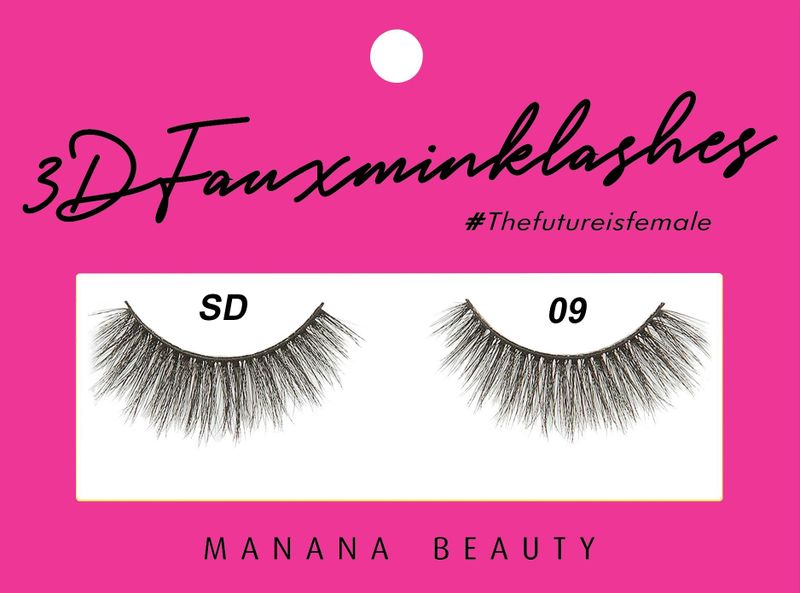 Manana 3D Faux Mink Lashes - Leah