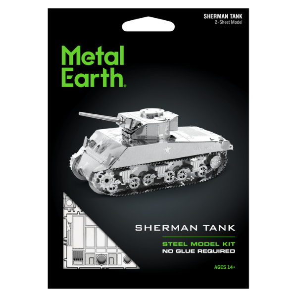Metal Earth 3D Sherman Tank