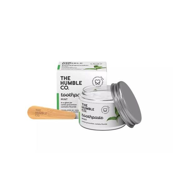 The Humble Co - Toothpaste in Glass Jar - Fresh Mint - 50ml
