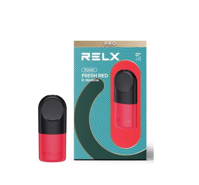 RELX Pod Pro-1 Pod Pack-Fresh Red-0mg/g