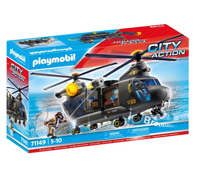 Playmobil City Action - Tactical Unit: Rescue Aircraft (117 Pieces)