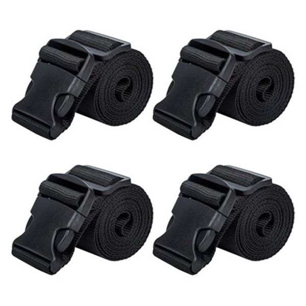 4pk Luggage Packaging with Adjustable Straps Luggage Strap