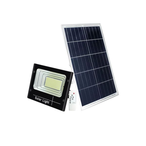 25W Outdoor LED Solar Flood Light With Remote