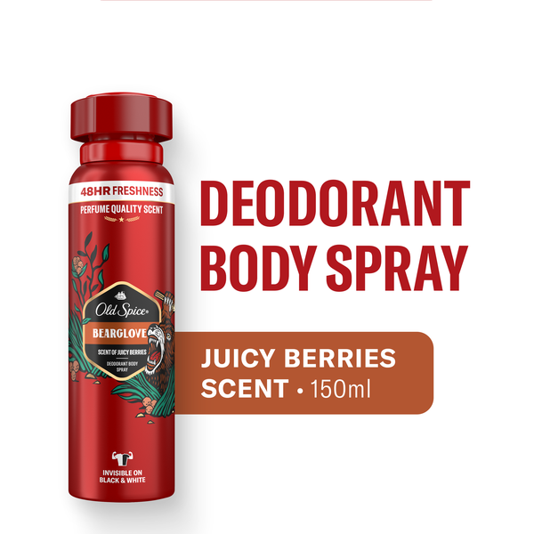 Old Spice Deodorant Body Spray Bearglove - 150ml