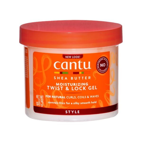 Cantu Moisturizing Twist &amp; Lock Gel with Shea Butter 370ml