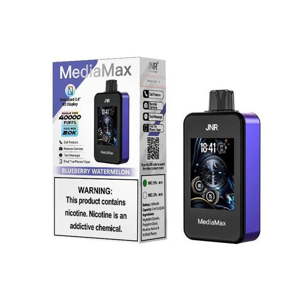 Jnr MediaMax 40000 Puffs Blueberry Watermelon Disposable Vape