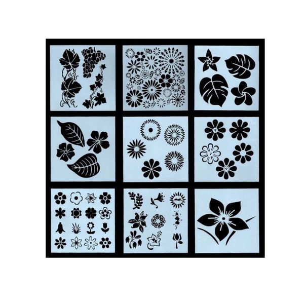 Random Hollow Painting Template