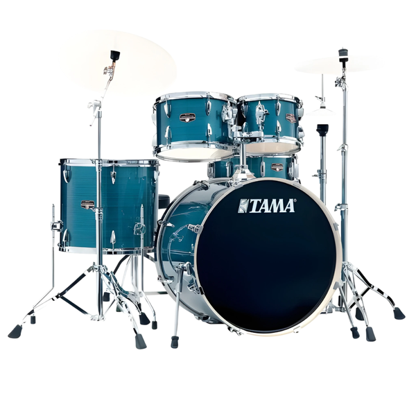 Tama Imperialstar IP52H6W 5-Piece Drum Kit - Hairline Blue (HLB)