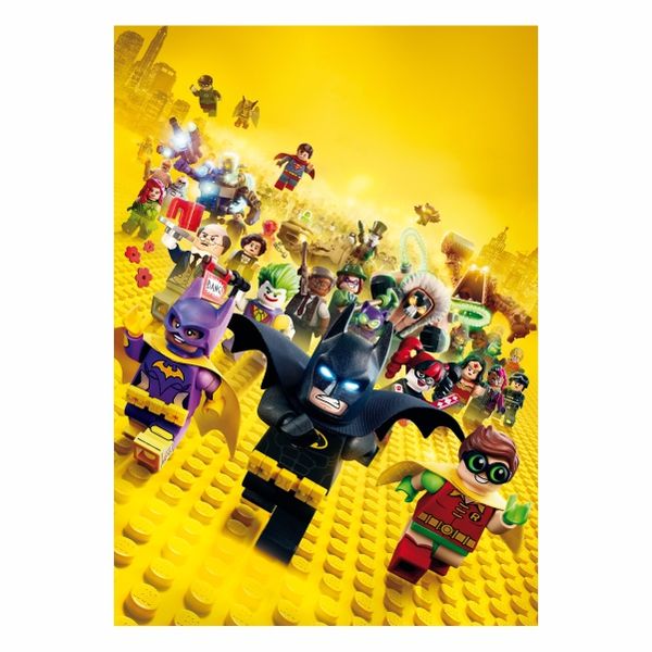 The Lego Batman Yellow - A1 poster