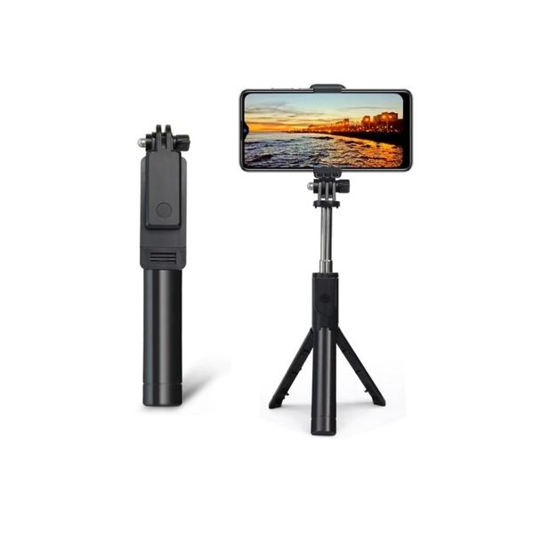 Foldable Selfie Stick Tripod, Velocity 6 in 1 Wireless Selfie Stick,