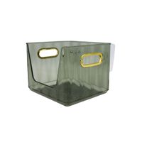 Square Transparent Storage Container For Kitchen, Bathroom Or Bedroom
