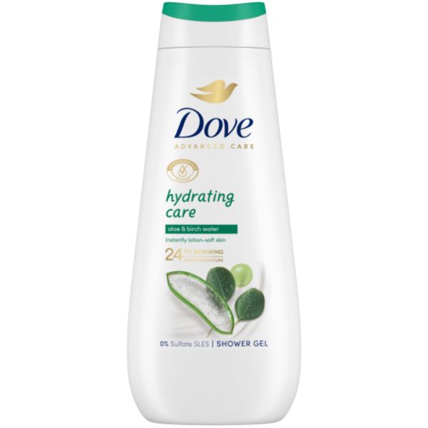 Dove Hydrating Body Wash 400ml x 2