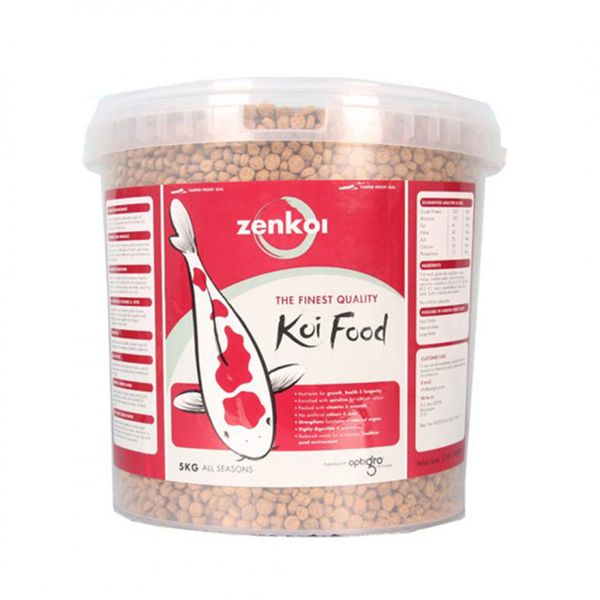Zenkoi All Seasons Koi &amp; Fish Pellets Large (7mm) - 5kg