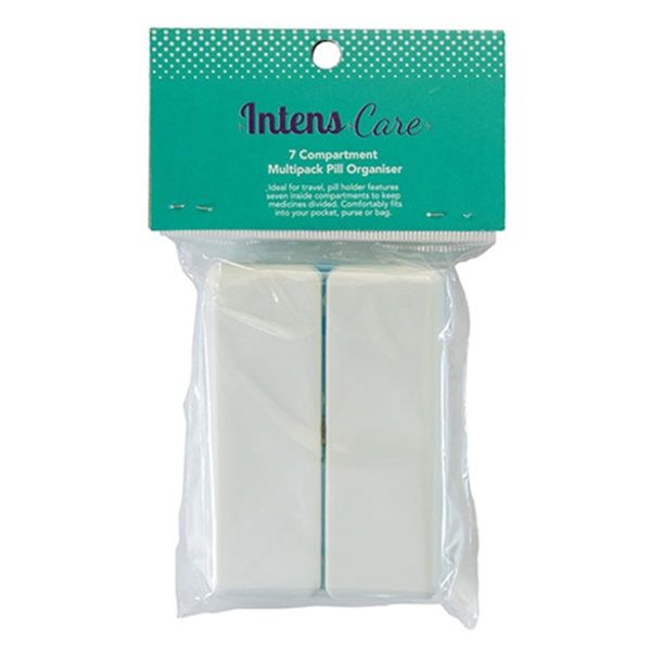 Intenscare - Pill Organiser Weekly 7 Compartments x2