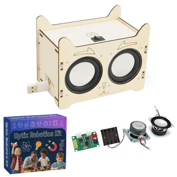 Uptix DIY Bluetooth Speaker | Kids STEM Engineering Science Model Kit