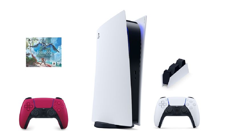 Playstation 5 Console - Cosmic Red Bundle (PS5)