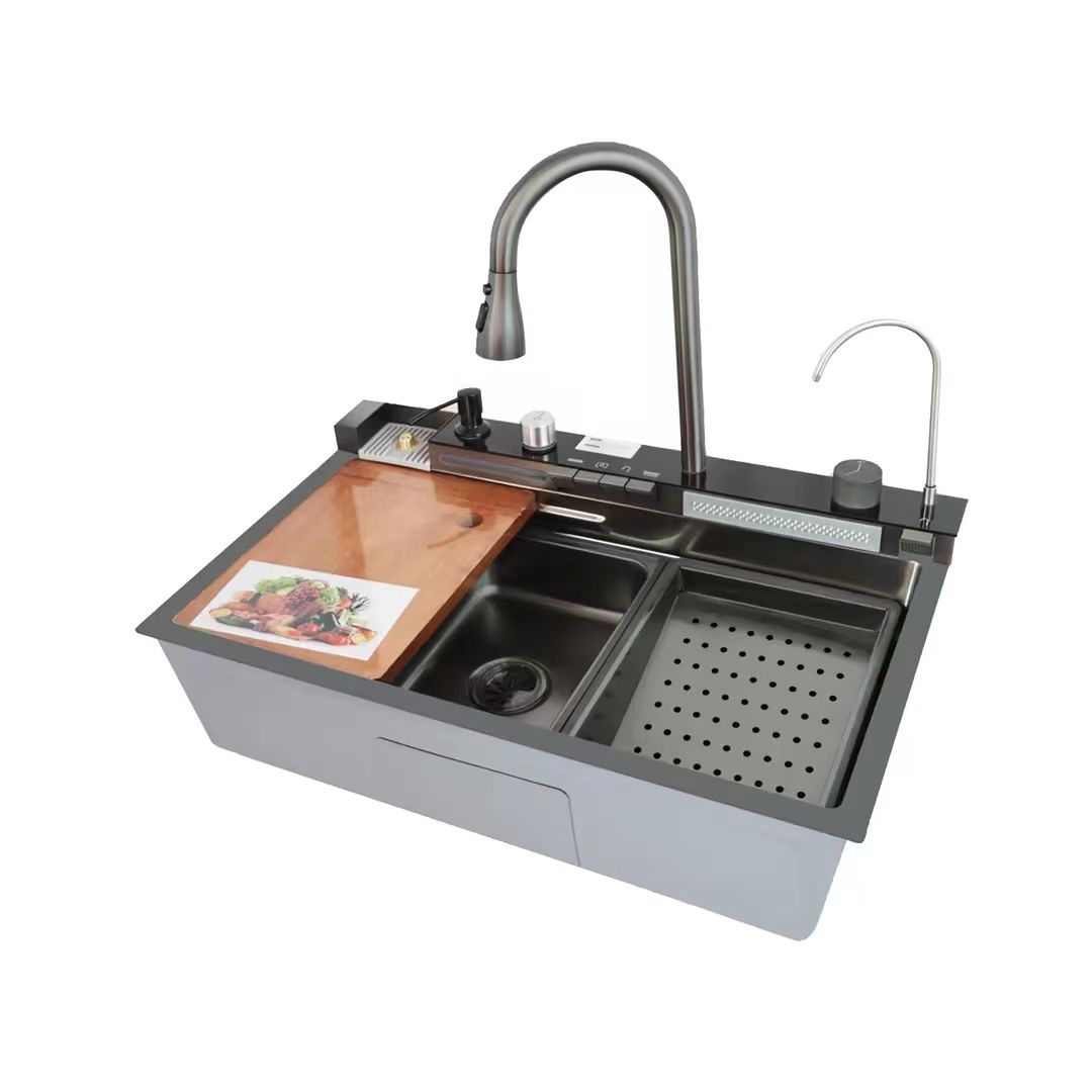Modern Smart Workstation Kitchen Sink - Model 8045 | Shop Today. Get it ...