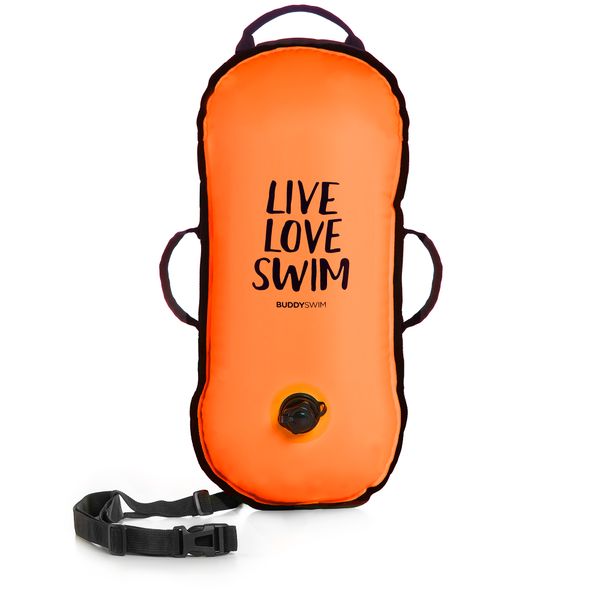 Buddyswim Ultralight Swim Buoy - Orange