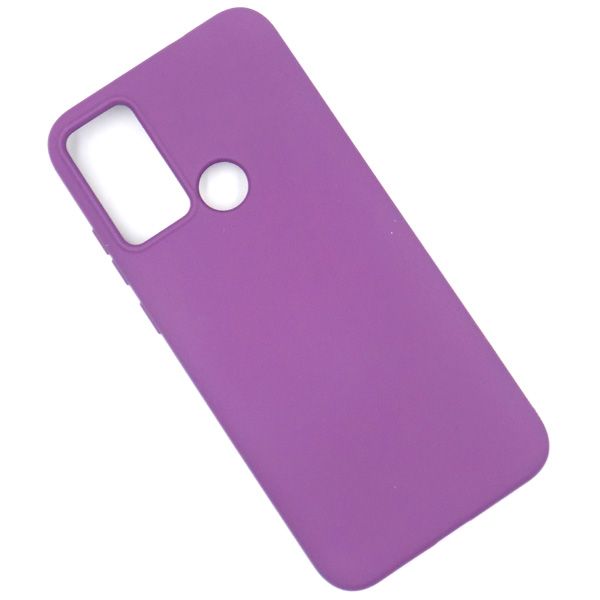 Silicone Back Case For Hisense E60 Lite - Dark Purple
