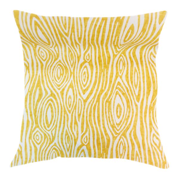 Willow Corn Yellow Pillow/Scatter Cushion - Inner Included