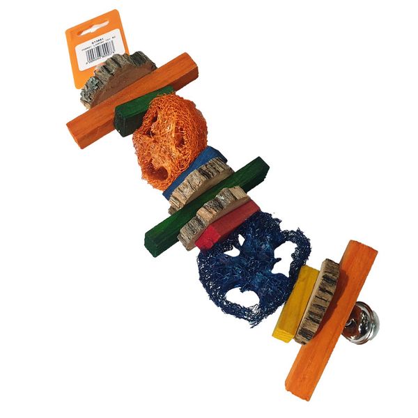 Akwa Parrot Loofah Toy