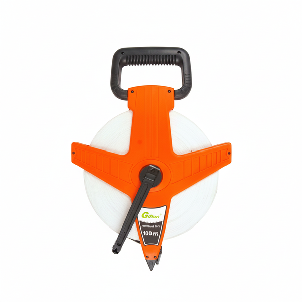 Deamark Fibreglass Measuring Tape 13mm x 100m for Construction &amp; DIY