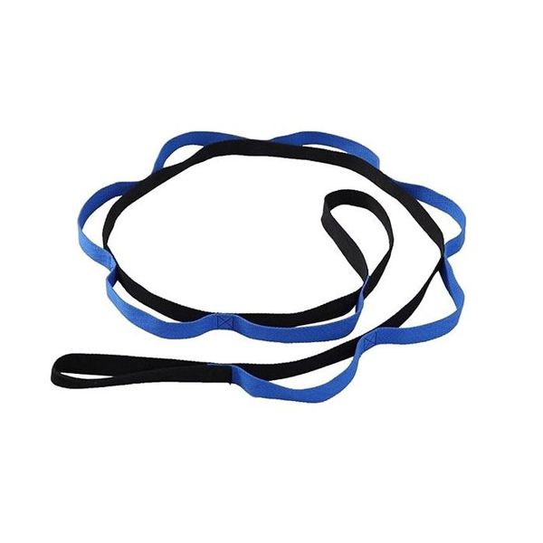 Yoga Stretching Strap with Multiple Grip Positions