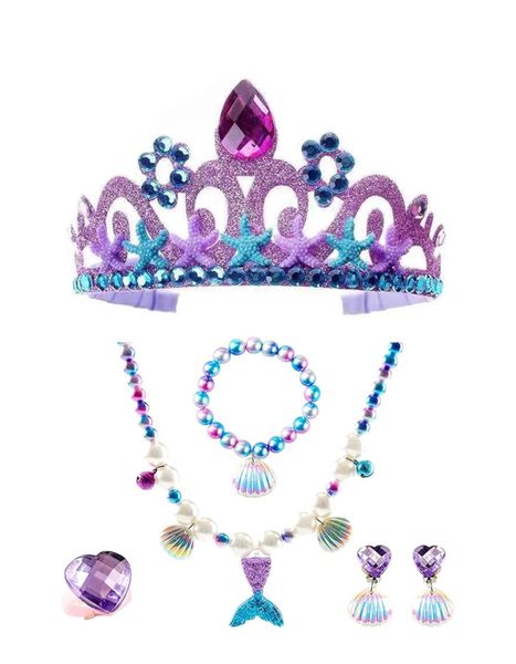 Mermaid Princess Jewellery - 6 Piece