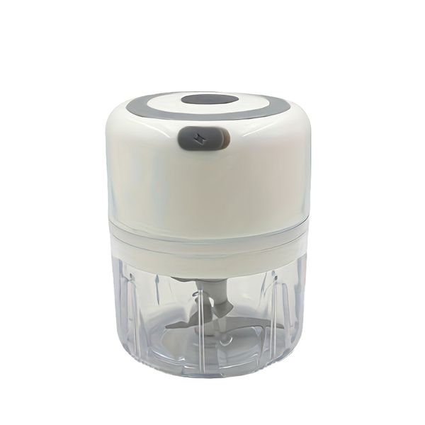 250ml Rechargeable Electric Food Chopper With Stainless Steel Blades
