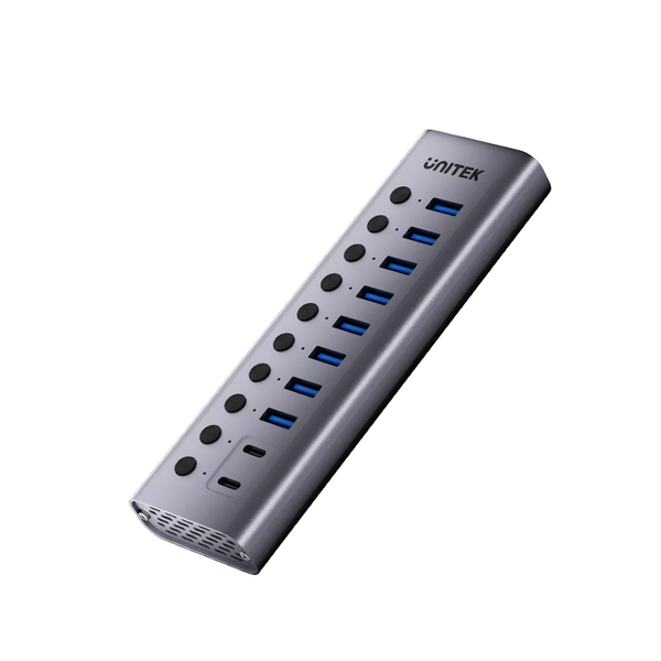 UNITEK 10 -in-1 Individual 8 USB-A and 2 USB-C ports Hub