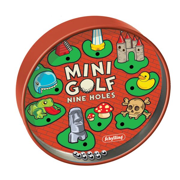 Schylling Tin BB Game Kids Puzzle - Mini Golf