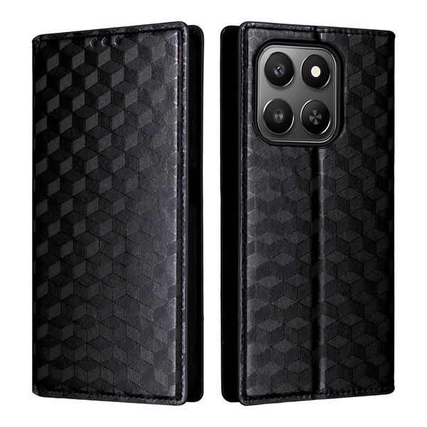 Magnetic Flip Cover Leather Case Compatible With Honor 400 Smart