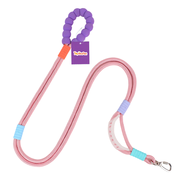 TopikaPet - 160cm Heavy Duty Dog Leash, Comfortable Foam Handle, Alloy Hook