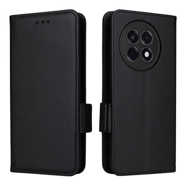 Lychee Patterned Leather Cover Compatible With OnePlus Nord CE4 Lite 5G